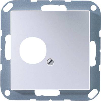 Płytka centralna gniazda głośnikowego, aluminiowy