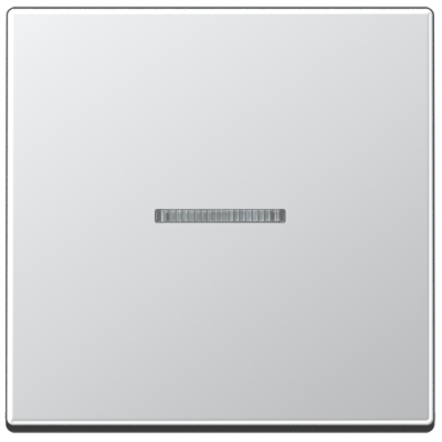 Klawisz pojedynczy z okienkiem do podświetlenia, aluminiowy