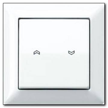 Klawisz pojedynczy z nadrukiem, biały