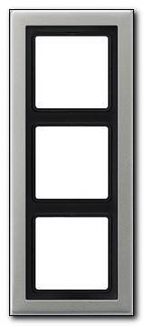 Ramka 3-krotna LS-design, stal