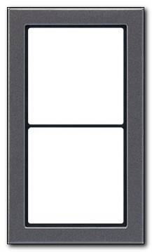 Ramka 2-krotna,antracytowy