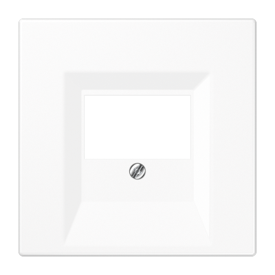 Płytka centralna TAE do gniazda głośnikowego, biały