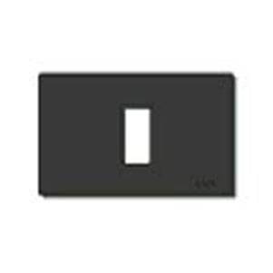 Plate 1M alum. snapfix black