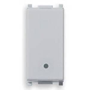 Łącznik schodowy 1P, 10AX, 1M, srebrny