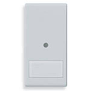 Klawisz, bez symbolu, z polem opisowym, 1M, srebrny