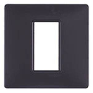 Ramka ozdobna, technopolimer, 1M, czarny