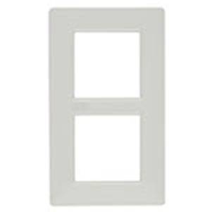 Ramka ozdobna, technopolimer, 4M (2+2), kość słoniowa