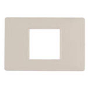Ramka ozdobna, technopolimer, 2M-centr., beżowy