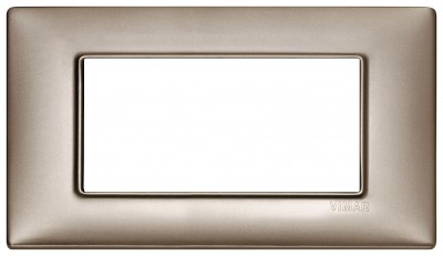 Ramka ozdobna, metal, 4M, perłowy nikiel