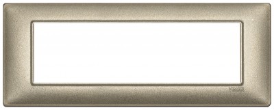 Ramka ozdobna, metal, 7M, metaliczny brązowy