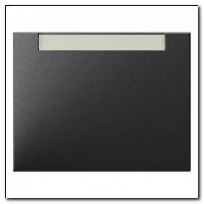 Klawisz z polem opisowym; antracyt mat, lakierowany; K.1 Numer katalogowy: 14267006