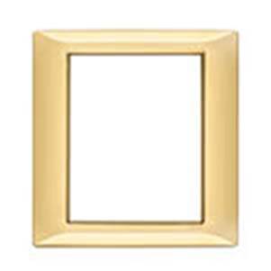 Ramka ozdobna, technopolimer, 8M, polerowany złoty
