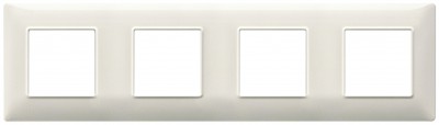Ramka ozdobna 8M (2+2+2+2) 71mm granite white