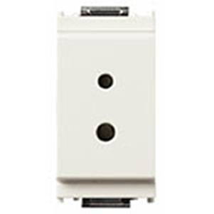 Spolaryzowane gniazdo 2P, 6A, 24V, SELV, 1M, antracyt