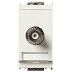 Złącze gniazda BNC RG58, RG59/62, RX93,, 1M, biały