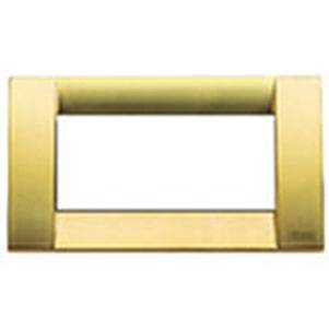 Ramka ozdobna, Classic, metal, 4M, matowy złoty