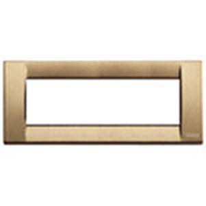 Ramka ozdobna, Classic, metal, 6M, metaliczny brązowy