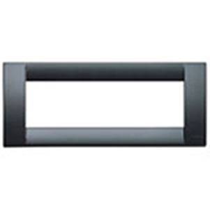 Ramka ozdobna, Classic, technopolimer, 6M, grafitowy szary