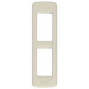 Ramka ozdobna, Round, metal, 2M, kość słoniowa