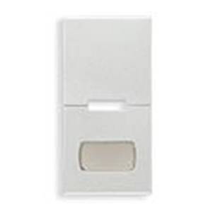 Klawisz, bez symbolu, z polem opisowym, 1M, srebrny