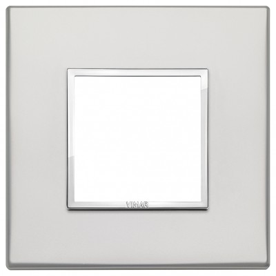 Ramka ozdobna 2M aluminium silver