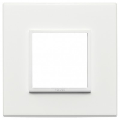 Ramka ozdobna 2M aluminium total white