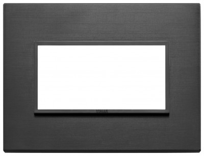 Ramka ozdobna 4M aluminium total black