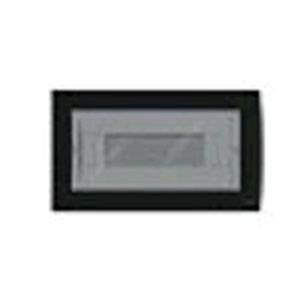 Flush consumer unit 12M black