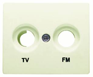 Gniazdo telewizyjne - beżowy