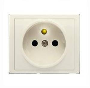 Gniazdo poj z bol i przesł - beżowy