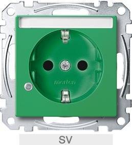 GN.SCHUKO, Z PRZESŁ.P.OP.W.Ś. ZIEL. S.M, Kod produktu: ME-MTN2303-0304