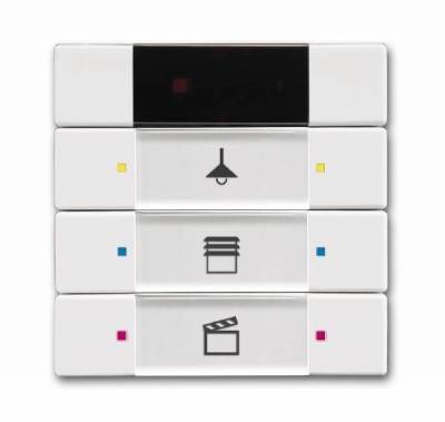 Przycisk  sterujący 3/6 klawiszowy z odbiornikiem IR