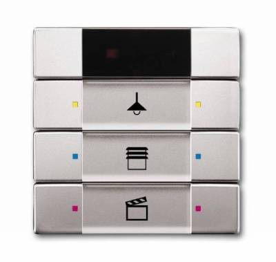 Przycisk  sterujący 3/6 klawiszowy z odbiornikiem IR