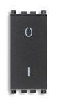 Łącznik dwubiegunowy, 16AX, 2P, 1M, antracyt
