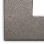 Ramka ozdobna Classic, 4M, metal lakierowany, matowy tytan