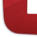 Ramka ozdobna Round, 4M, malowany technopolimer, czerwony