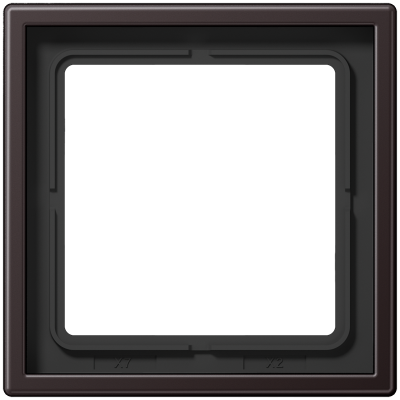 Ramka 1-krotna, ciemne aluminium