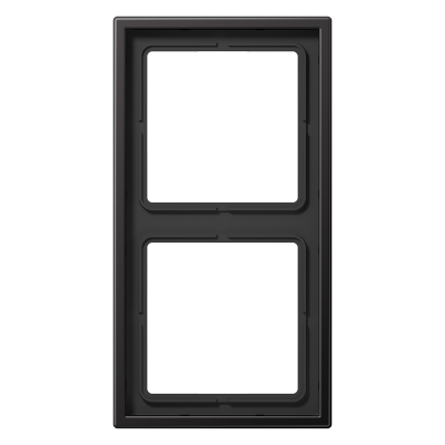 Ramka 2-krotna, ciemne aluminium