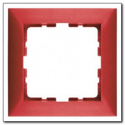 Ramka 1-krotna; czerwony, połysk; S.1 Numer katalogowy: 10118962