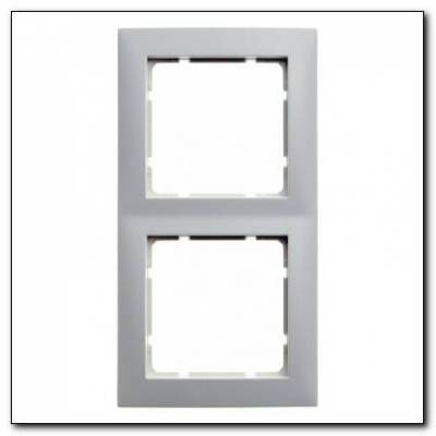 Ramka 2-krotna; śnieżnobiały, połysk; S.1 Numer katalogowy: 10128989
