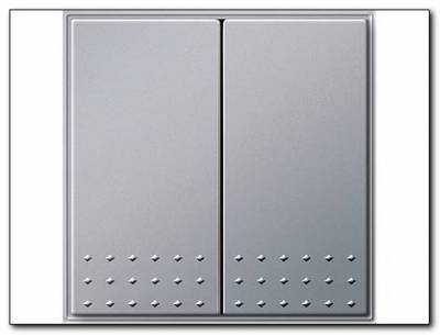 Łącznik przyciskowy przeł./przeł. Gira TX_44 (IP 44) kolor alu