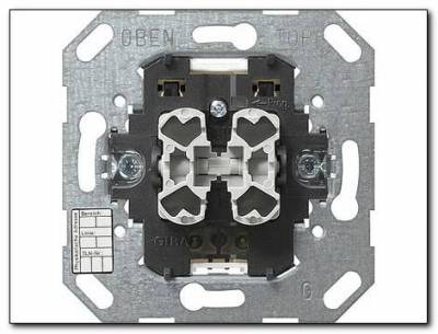 Przycisk BA podw., 2-punkt. Urz. podt. KNX/EIB