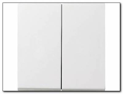 Klaw. wył. świeczn. z zest. IP44 System 55 biały