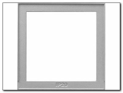 Ramka pośrednia do Systemu 55 Gira TX_44 kolor alu