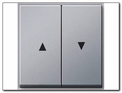 Klawisze z symb. strzałki Gira TX_44 (IP 44) kolor alu