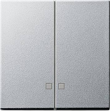 Klaw. wył. świeczn. okienko kontr. System 55 kolor alu