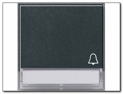 Klawisz symbol dzwonka,opis Gira TX_44 (IP 44) antracytowy