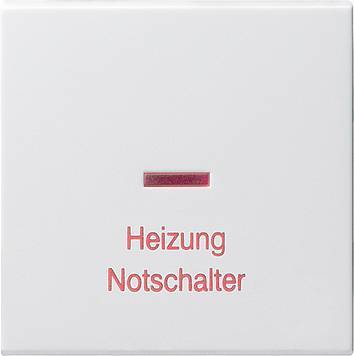 Klawisz kontrolny ogrzew. wył. bezp. System 55 biały