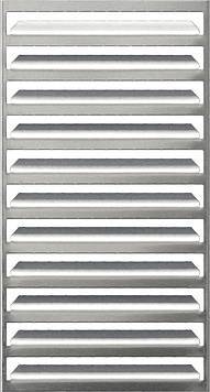 Listwy wielof. Słupek zasil. kolor alu