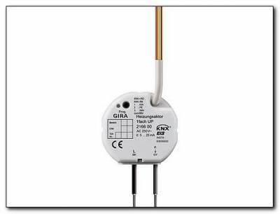 Wyrobnik grzewczy podtynkowy KNX/EIB